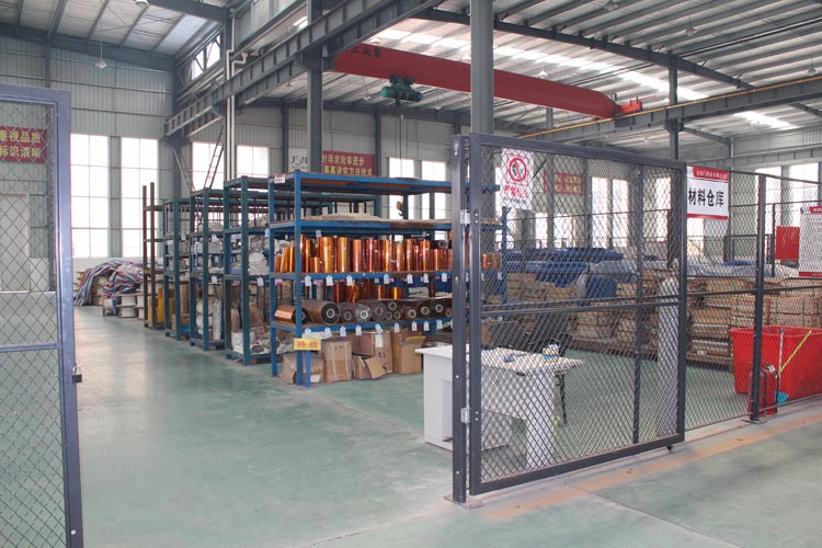 矿用变压器车间展示